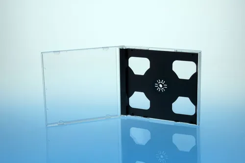 CD Hüllen / 2er 2fach Jewelcase für 2 Disc 10