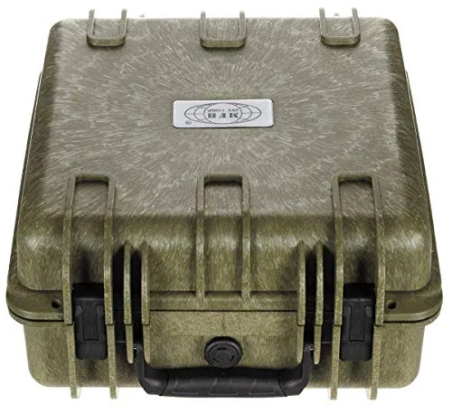 MFH Box, wasserdicht und schlagfest, 36x41,9x19,5 cm, oliv - Camping & Outdoor - Robuste Box aus schlagfestem Kunststoff, temperaturbeständig von -30° bis +60°C, ideal für sicheres Lagern und Transportieren von Equipment.