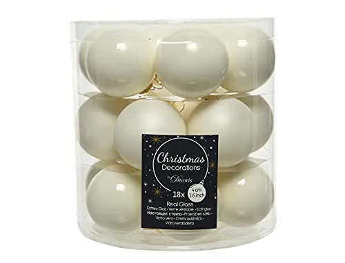 Weihnachtsbaumschmuck Weiß von Kaemingk