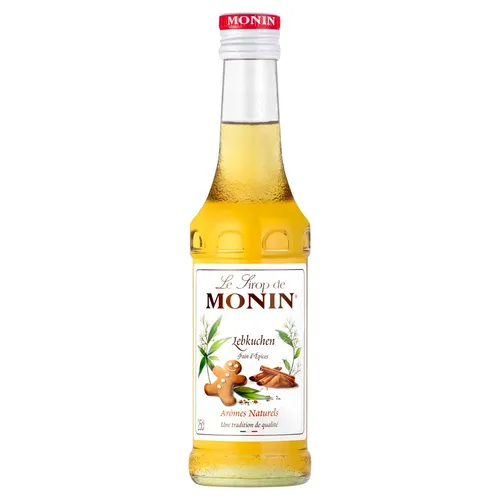 Monin Lebkuchen Sirup ideal zu Heißgetränken 250ml