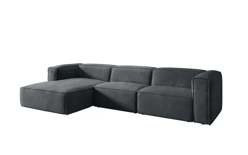 Luxusbetten24 Sofa Designer Sofa Comfy in Samt