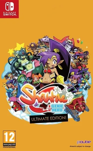 Shantae: Half Genie Hero - Ultimate Edition für Nintendo Switch - Ultimate Edition des beliebten Action & Abenteuer Jump 'n' Run Spiels mit fesselndem Story-Modus und mehrsprachigen Untertiteln. Ideal für Fans von Singleplayer-Erlebnissen!