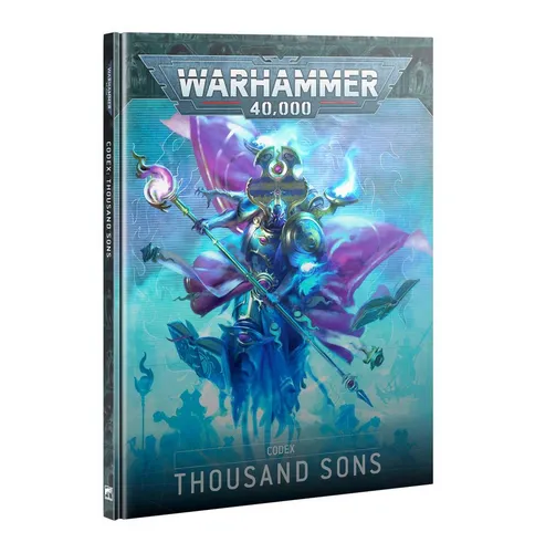 Warhammer 40.000 Thousand Sons Codex Englisch - Bücher, umfassende Strategieanleitungen und Hintergrundgeschichten für das beliebte Tabletop-Spiel im Warhammer-Universum.