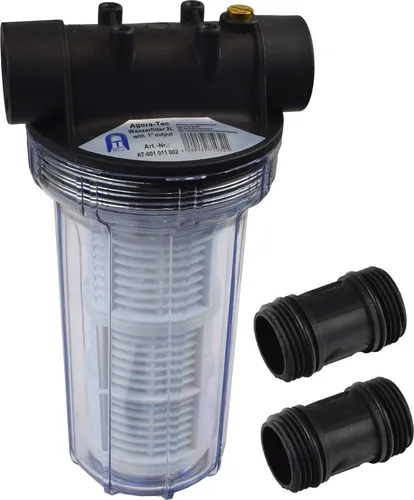 Agora-Tec® Vorfilter Wasserfilter für Hauswasserwerk AT-2L