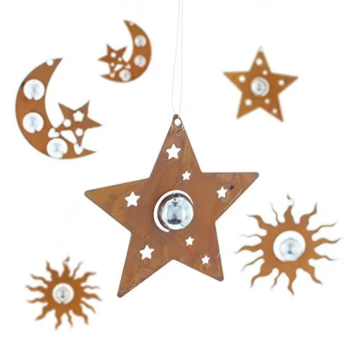 Hänger Rostoptik, im 6er Set