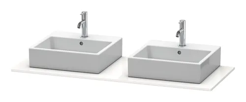 Duravit Xsquare Konsole Nachtblau Seidenmatt 1400x550mm von Duravit