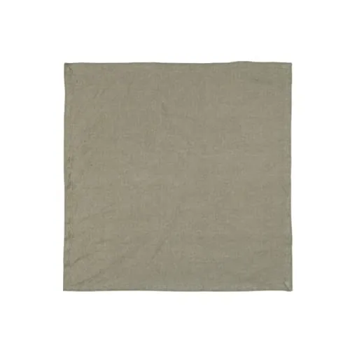 IB Laursen - Stoffserviette - Freja - 52% Baumwolle, 48% Leinen - Farbe: Soil - 45 x 45 cm - 1 Stück
