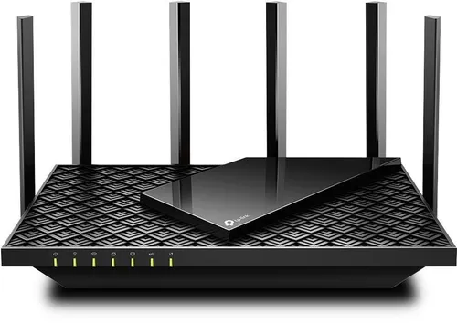 TP-Link Archer AX72 - Hochgeschwindigkeits WiFi 6 Router - WLAN Router mit bis zu 5400 Mb/s, ideal für reibungsloses Streaming und Online-Spiele. Unterstützt bis zu 100 Geräte gleichzeitig und bietet nahtloses OneMesh für optimale Verbindungsqualität im gesamten Haus.