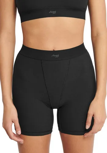sloggi Lange Unterhose EVER Ease temperaturausgleichend, weich, atmungsaktiv, Baumwollmix schwarz XS