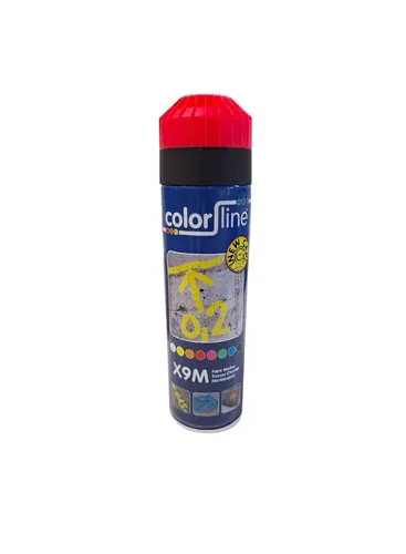 Markierungsspray ROT 500 ml Markierfarbe Signalfarbe Farbe Spray