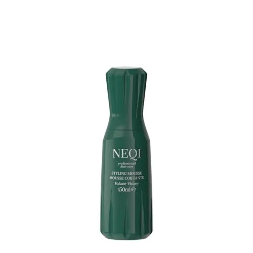 NEQI Volume Victory Styling Mousse - Styling-Mousse für feines Haar mit Hitzeschutz, spendet Feuchtigkeit und sorgt für langanhaltendes Volumen ohne Verkleben - ideal für ein natürliches Finish.