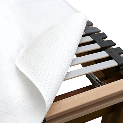 TRAUMSCHLAF Noppen Matratzenschoner 80x200 cm - Matratzenauflagen mit Noppenstruktur, schützt vor Abnutzung und Feuchtigkeitsstau, waschbar bis 60°C für einfache Pflege.