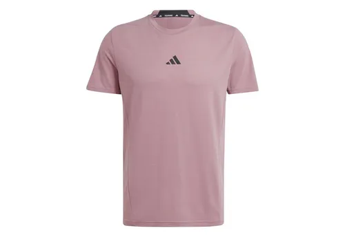 adidas D4T Herren Workout T-Shirt - Purple - T-Shirts für Herren mit AEROREADY Technologie für ein trockenes Tragegefühl, ideal für jedes Workout. Hergestellt aus mindestens 70% recycelten Materialien für mehr Nachhaltigkeit.