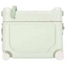 JetKids BedBox 4 Rollen Kindertrolley 39 cm - Grün - Praktischer Trolley für Kinder mit 4 Rollen, ideal für Reisen und als Schlafplatz unterwegs.
