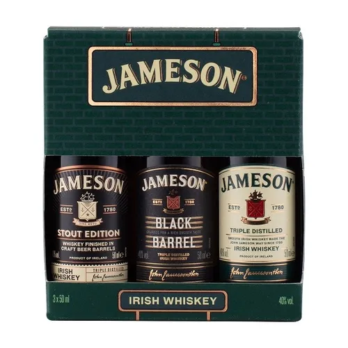 Jameson Irish Whiskey Tasting Set 40% Vol. 3x0,05l