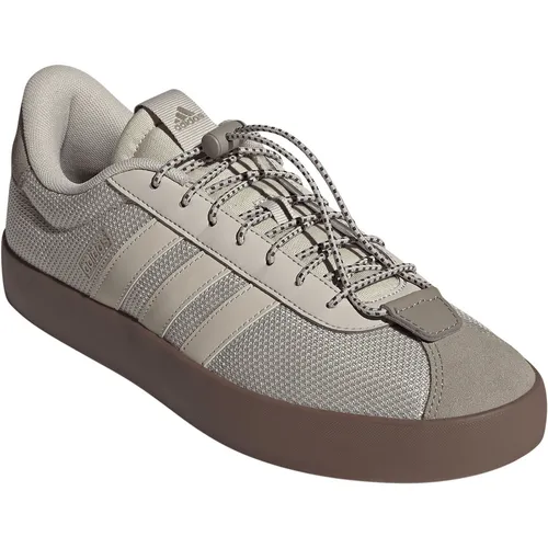 adidas Herren VL Court 3.0 Schuhe (Größe 45 , beige) in beige von adidas