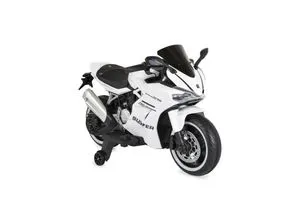 Moni Kinder Elektromotorrad Surfer mit Stützrädern und Bluetooth - Elektrofahrzeug für Kinder 3-8 Jahre, mit Bluetooth und MP3-Ausgang für musikalischen Fahrspaß. Sicher und umweltfreundlich, ideal für Garten und Gehweg.