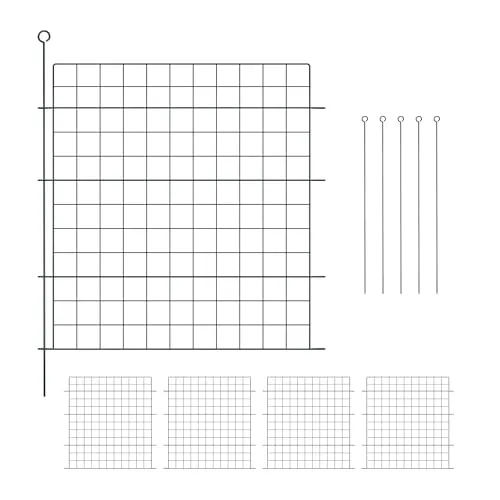 Teichzaun Pool Zaun Gartenzaun Steckzaun