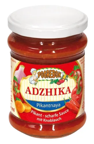 Scharfe Soße Adschika Pikant 255g POGREBOK