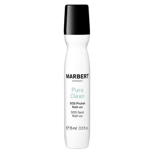 Marbert PuraClean SOS Anti-Pickel Roll-On 15 ml - Stifte & Roll-Ons – Antiseptischer Roll-On zur gezielten Bekämpfung von Pickeln, ideal für unterwegs und schnell anwendbar.