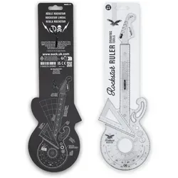 SuckUK Lineal ''Rockstar Guitar'' - (L)35,7 cm von SuckUK