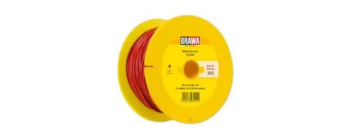 Brawa 3222 Litze 0,5 mm² rot 40m GP:0,57€/m NEU und OVP von BRAWA