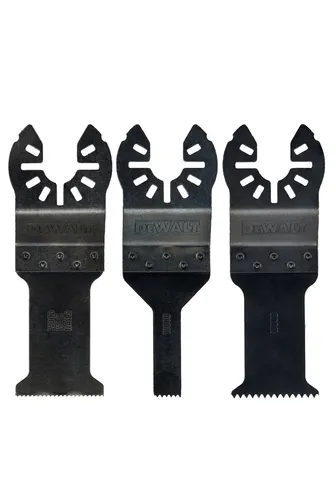 DeWALT Multi Tool Zubehör Set DT20713-QZ 3-teilig - DT20701, DT20706, DT20704