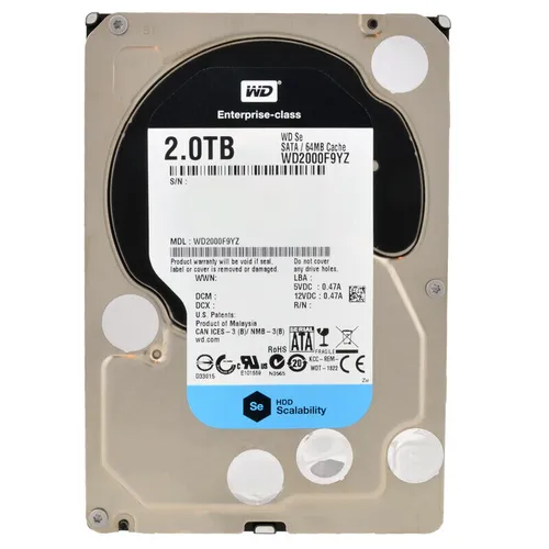 Western Digital 2TB WD2000F9YZ SATA III Festplatte