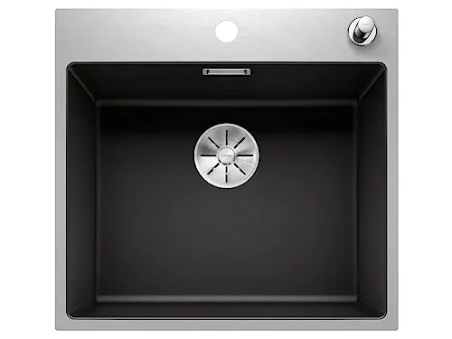 Blanco Subline 500-IF/A SteelFrame Granitspüle - Sanitäranlagen & Zubehör, innovativer Materialmix aus Edelstahl und SILGRANIT für zeitlos elegantes Design und optimale Funktionalität in Ihrer Küche.