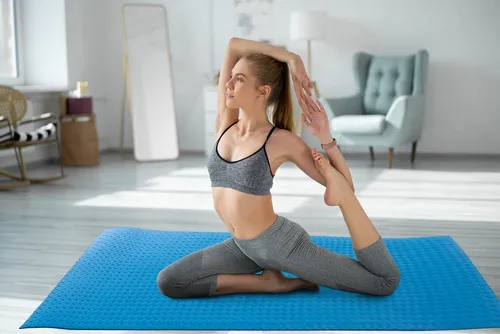 HD Fitness Bodenmatte Eva Unterlegmatte für Fitnessgeräte von HD Fitness