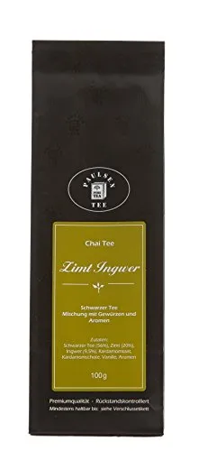 Paulsen Tee Chai Tee Zimt Ingwer Schwarzer Tee 100g