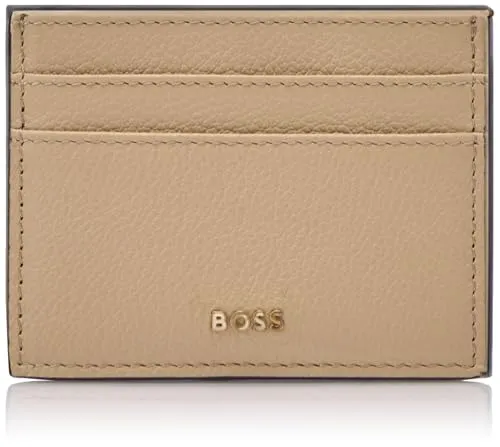 BOSS Alyce Card Holder in beige von BOSS