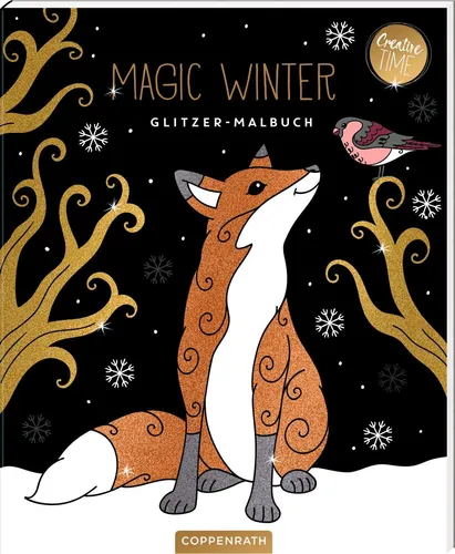 Glitzer-Malbuch Magic Winter Susanna Hatkemper