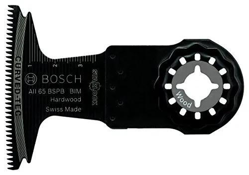 Bosch Accessories 2608662031 AII 65 BSPB Tauchsägeblatt 5St. - Kreissägeblätter für Hartholz, langlebig durch Bimetallverbindung und innovative Zahnanordnung für minimierte Wärmeentwicklung und höhere Haltbarkeit.
