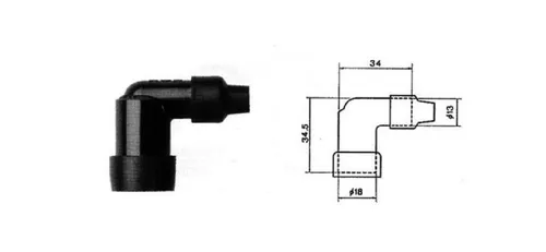 NGK Zündkerzenstecker - LZFH