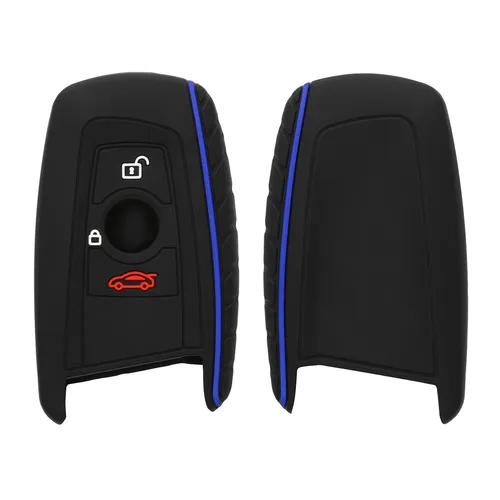 Autoschlüssel Schutzhülle für BMW 3-Tasten Funk Autoschlüssel nur Keyless Go -