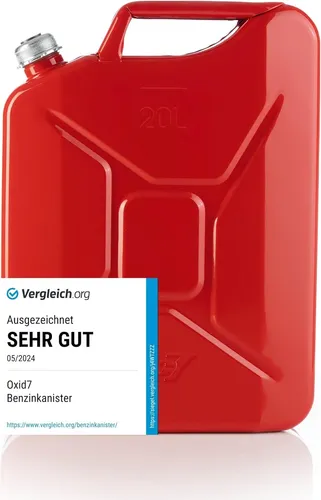 Oxid7 Kraftstoffkanister 20 Liter aus Metall von Oxid7