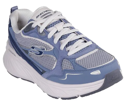 Skechers Damen EDGERIDE-COOL FUSION - Bequeme Babysneakers - Stylische Babysneakers in Blau, ideal für kleine Entdecker. Mit atmungsaktivem Design und extra Komfort für die zarten Füße.