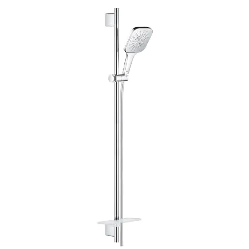 GROHE SmartActive Brausestangenset 26587000 - Brausegarnituren mit 3 Strahlarten, 90 cm Brausestange und GROHE DreamSpray für ein perfektes Strahlbild.