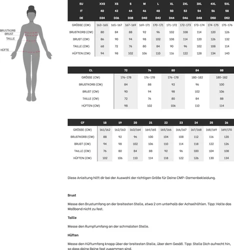 CMP Woman Bermuda blue (M926) 48 von CMP