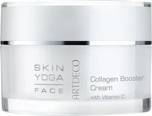 Skin Yoga Artdeco 50ml - Collagen Booster Cream - Tagespflege für alle Hauttypen mit Anti-Aging-Effekt, spendet intensive Feuchtigkeit und reduziert Fältchen dank wertvoller Inhaltsstoffe wie Hyaluronsäure und Vitamin C.