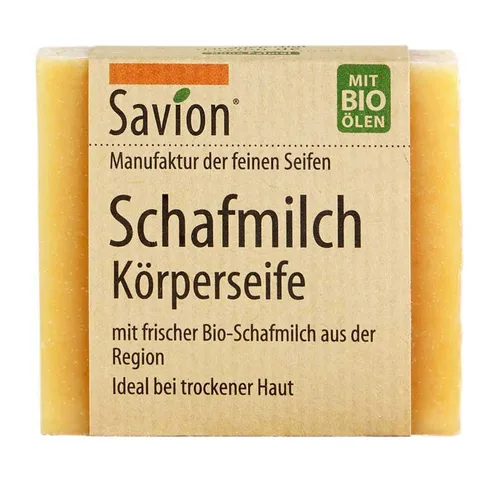 Savion Handseife Körperseife - Schafmilch 80g