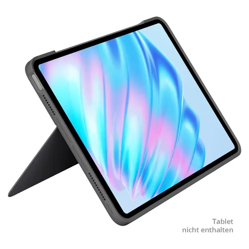 Logitech Combo Touch - Tastatur und Foliohülle mit Trackpad - Apple iPad Zubehör mit hintergrundbeleuchteter Tastatur und Smart Connector, ideal für produktives Arbeiten unterwegs.