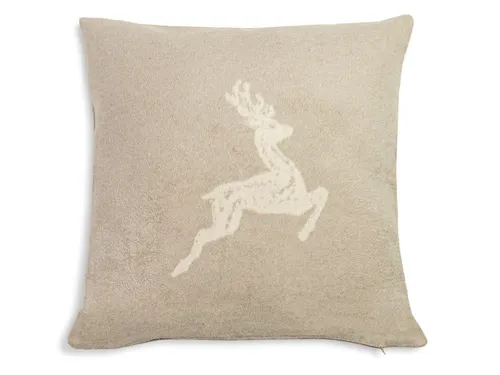 ZOLLNER Kissenbezug, (1 Stück), 50 x 50 cm, 60% Baumwolle, 40% Polyacryl, vom Hotelwäschespezalisten