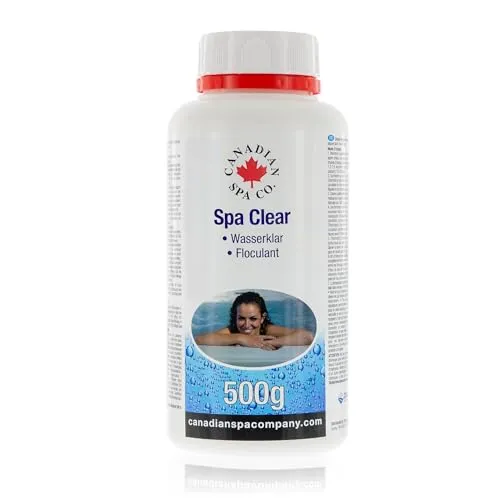 CANADIAN SPA CO. Hot Tub Klar 500 ml, Pool Klarmacher für kristallklares Wasser, verhindert Trübungen, für alle Filterarten
