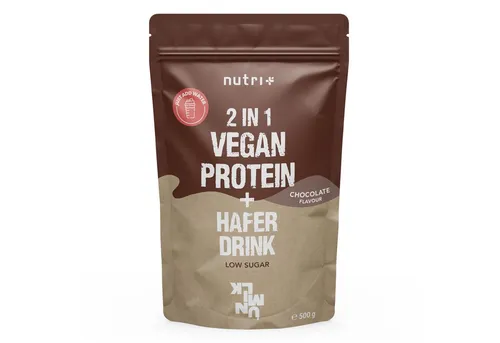 nutri+ Unmilk 2 in 1 Vegan Protein + Haferdrink Pulver, 1 er