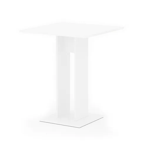 Vicco Esstisch Repose 65x65 cm, Weiß in weiß von Vicco
