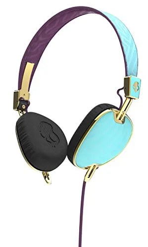 Skullcandy Navigator Knockout Women's On-Ear Kopfhörer für Damen mit In-Line Mikrofon