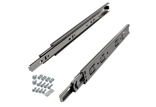 SO-TECH® Auszug Vollauszüge KV1-25-H35-NF-MS Traglast 25 kg, Länge 400 mm Standardausführung, 1 Paar inkl. Schraubenset