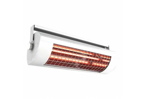 Solamagic Infrarotstrahler ECO+ 1400 W mit Masthalter in weiß von SOMAGIC